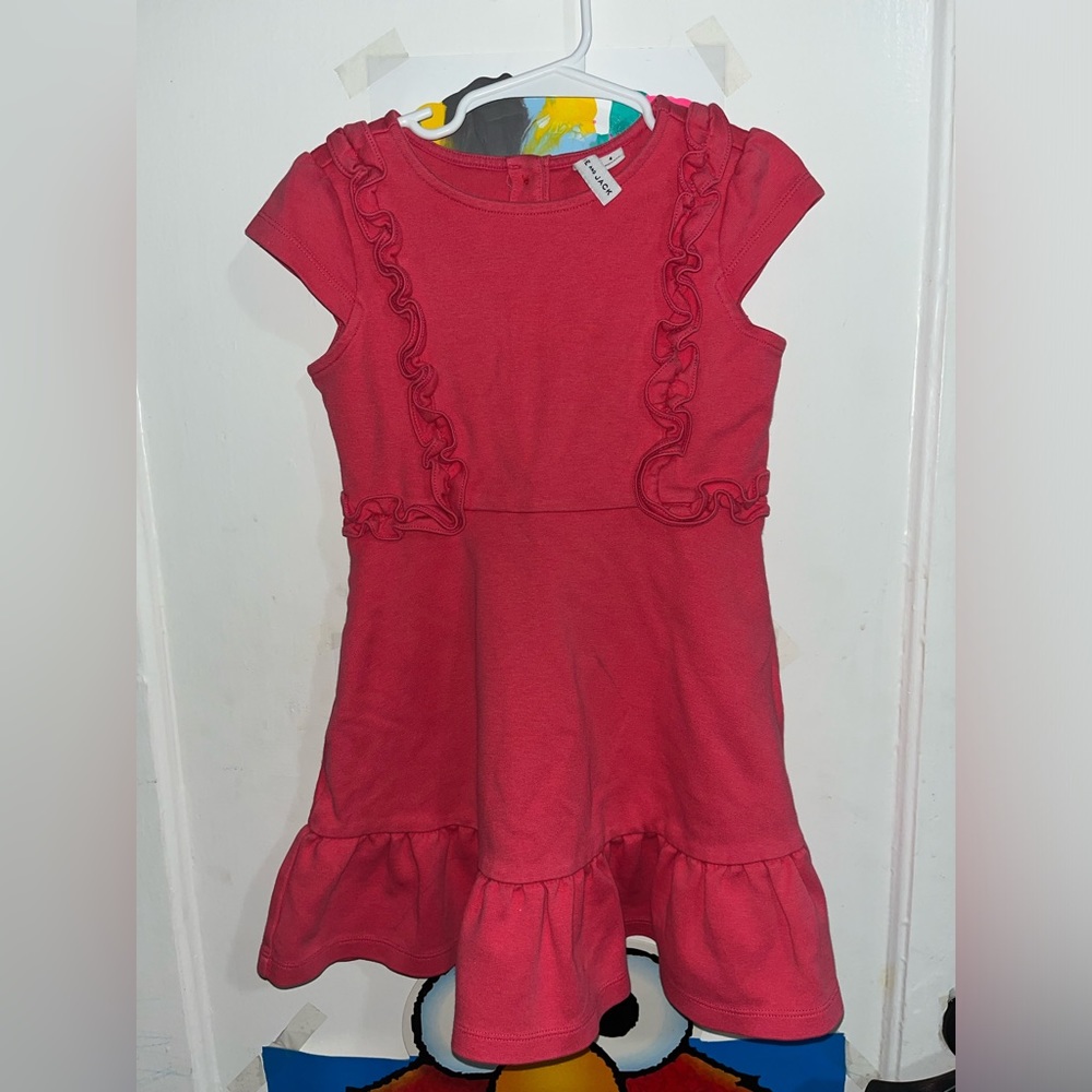 Girls Hot Pink Janie and Jack Dress
